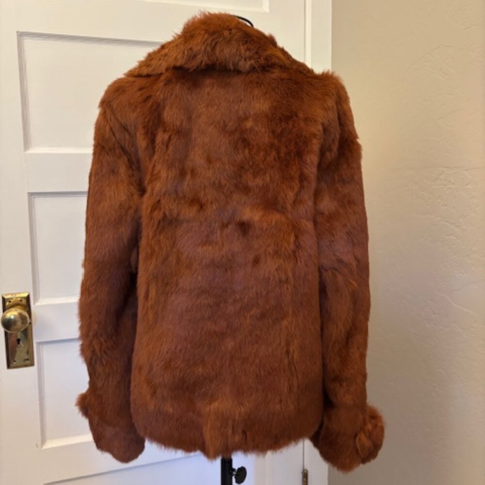 Genuine Rabbit Fur Jacket - Picture 4 of 9